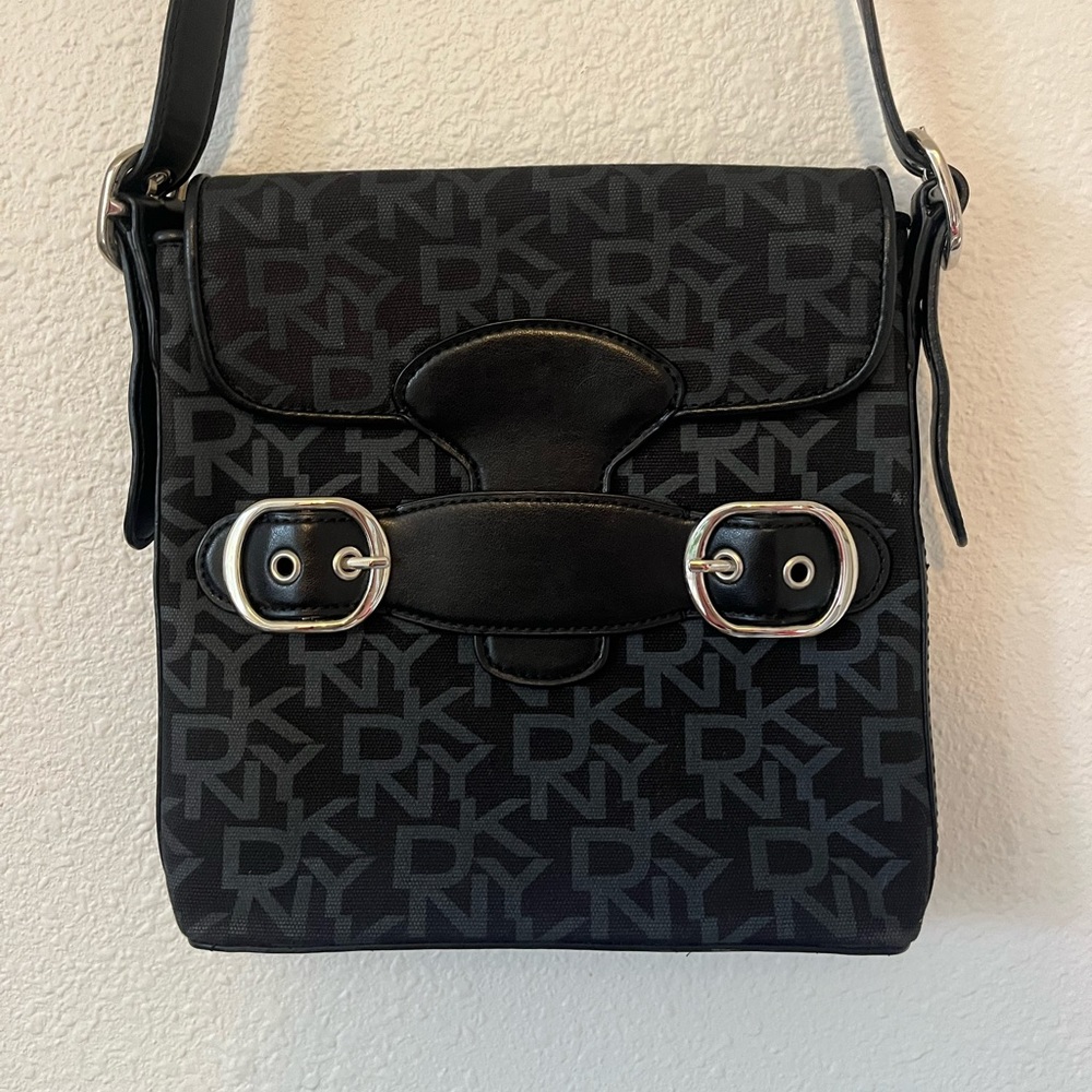 DKNY Designer Monogram Handbag Purse